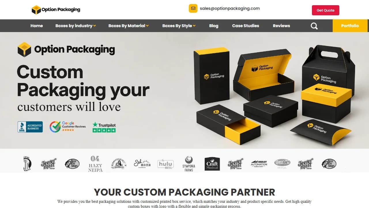 Option Packaging